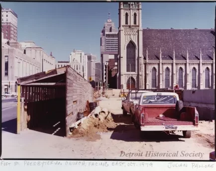 Print, Photographic - Fort St. Presbyterian Church, Facing East