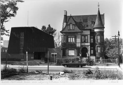 Print, Photographic - Hunter-Northwood House with Adjoining Lutheran Church