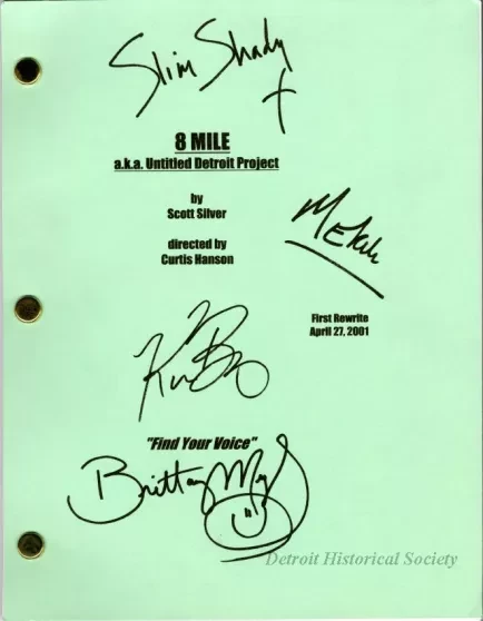Script - 8 Mile, a.k.a. Untitled Detroit Project