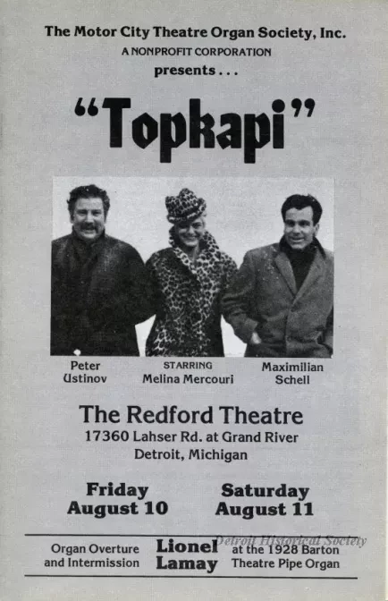 Program, Theater