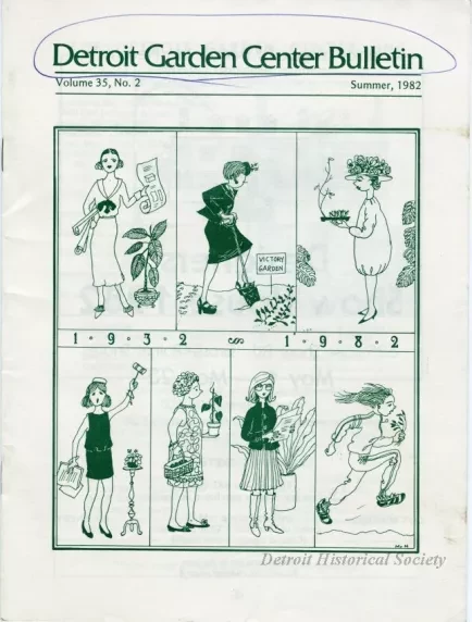 Newsletter - Detroit Garden Center Bulletin, Volume 35, No. 2, Summer, 1982