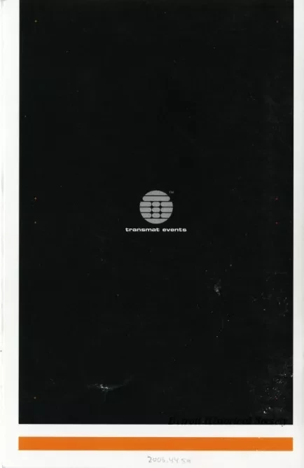 Booklet - Movement,
Detroit's Electronic Music Festival 04