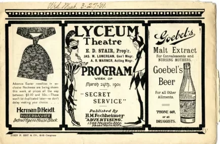 Program, Theater