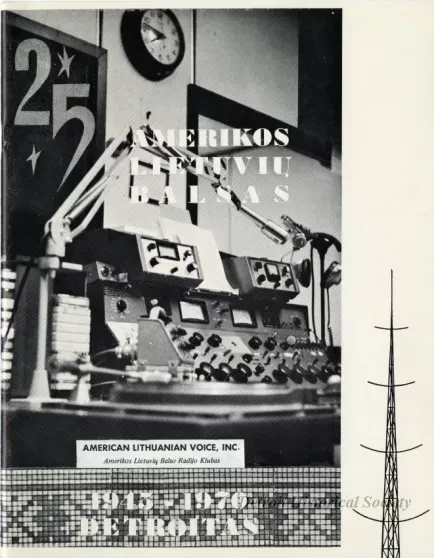 Booklet - Amerikos Lietuviu Balsas 1945-1970 Detroitas