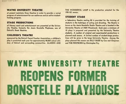 Program, Theater