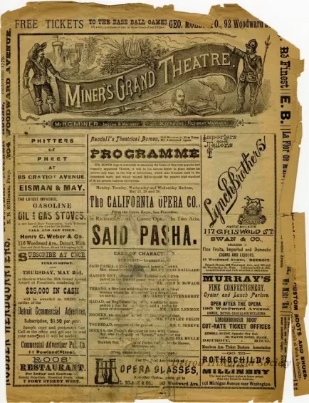 Program, Theater