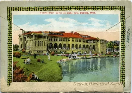 Post Folder - Souvenir Folder of Detroit, Mich.