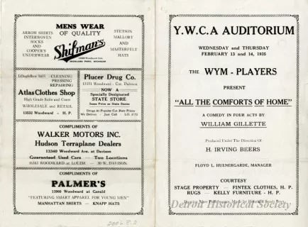 Program, Theater