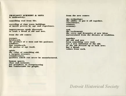 Poster - Traugott Schmidt & Sons