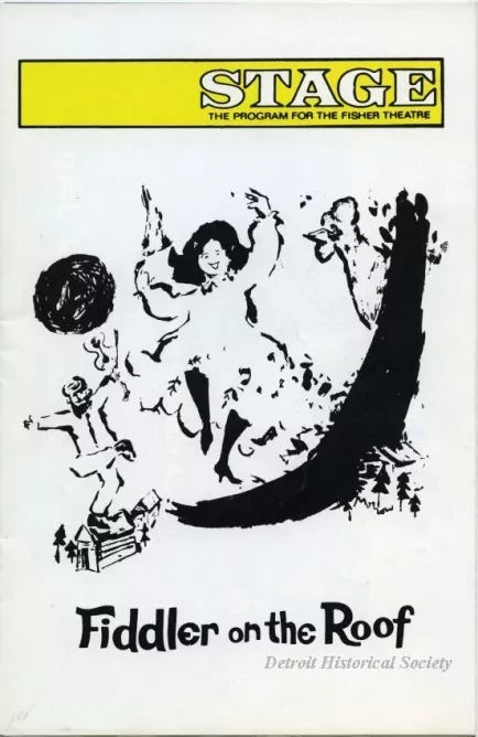 Program, Theater - Stage: The Program for the Fisher Theatre, Volume 20, Number 16