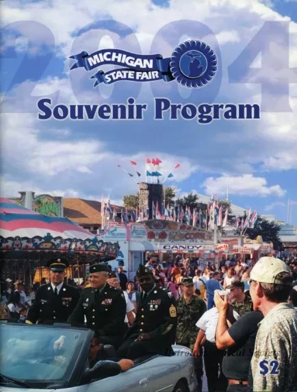 Program - 2004 Michigan State Fair Souvenir Program
