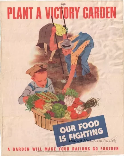 Poster - Plant A Victory Garden