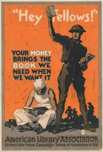 Poster - Hey Fellows!
Your Money Brings the Book We Need When We Want It.