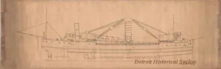 Drawing, Technical - Profile of Sandsucker, Hydro