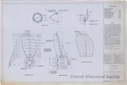 Drawing, Technical - Propeller for S.S. South American