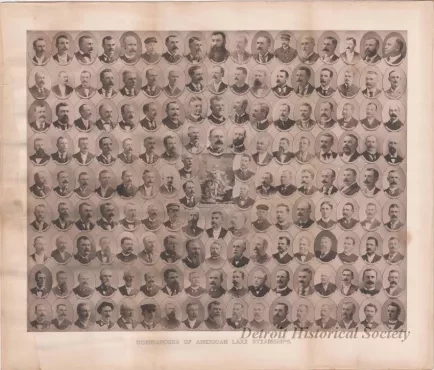 Print, Photographic - Commanders of American Lake Steamships
