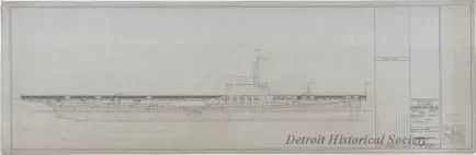 Drawing, Technical - Outboard Profile