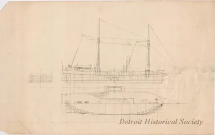 Drawing, Technical - Walk-in-the-Water