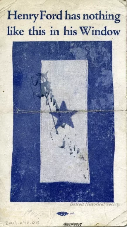 Handbill - Ford, Henry