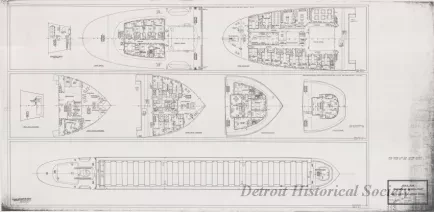 Drawing, Technical - Hull 300, Booklet of General Plans