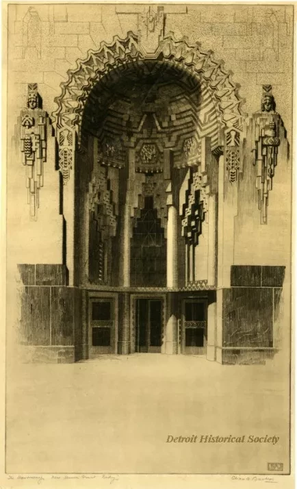 Print - The Doorway - New Union Trust Building