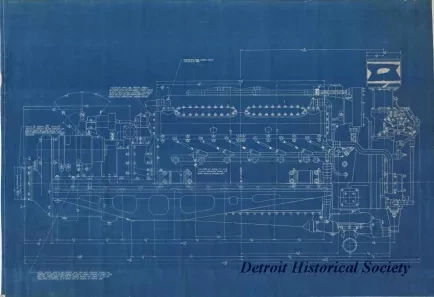 Blueprint - Wood-Allison V12 Engine