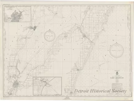 Chart, Navigational - Lake Michigan