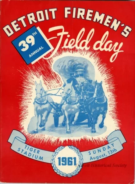 Program - Detroit Firemen's 39th Annual Field Day Year Book