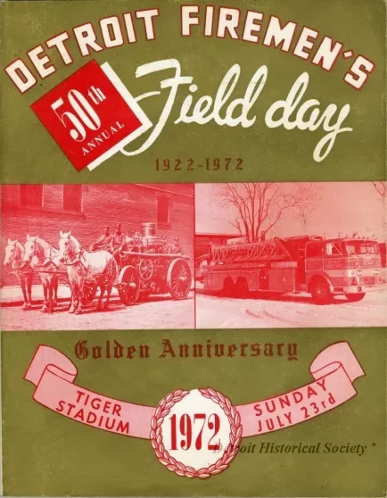 Program - Detroit Firemen's 50th Annual Field Day