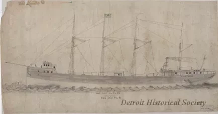 Drawing - Sail Draft Str. No. 39,
Craig Ship Bldg. Co.