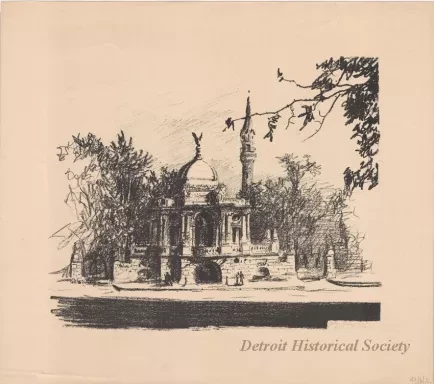 Print - Hurlbut Memorial Gate