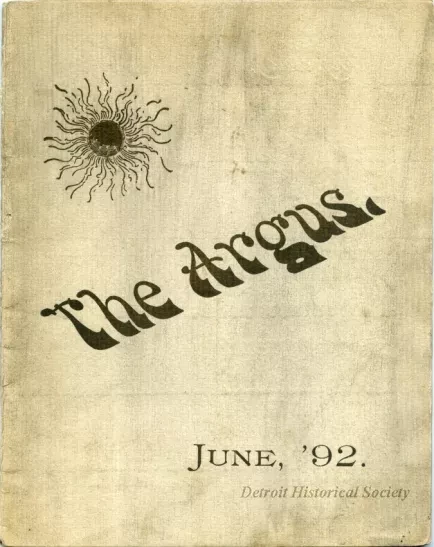 Magazine - The Argus, Vol. III, No. 10