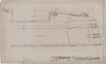 Drawing, Technical - Plan of Openings Through Wall of New Rubble Stone Walls, Etc.,
New Sallyport, Fort Wayne, Mich.