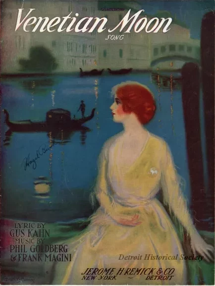 Music, Sheet - Venetian Moon