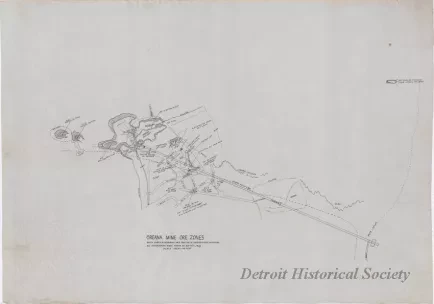 Map - Oreana Mine Ore Zones