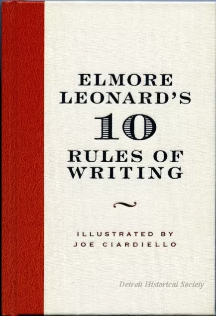Book - Elmore Leonard's 10 Rules of Writing