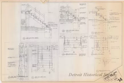 Blueprint - Historic Fort Wayne,
Post Hospital Restoration