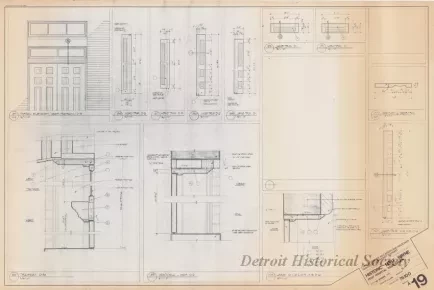 Blueprint - Historic Fort Wayne, 
Post Hospital Restoration