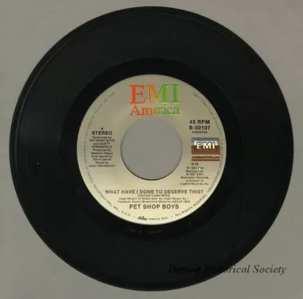 Album, Record - What Have I Done to Deserve This/A New Life