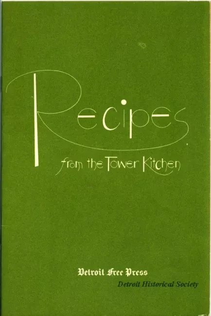 Cookbook - Recipes from the Tower Kitchen