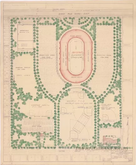 Blueprint - Farwell Field, 107.4 Acres - Stadium Site