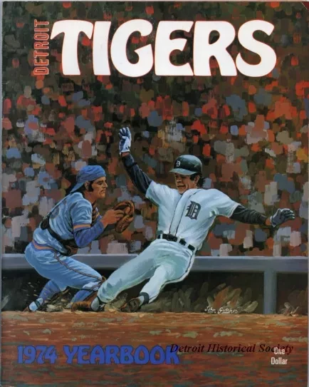 Yearbook - Detroit Tigers 1974 Yearbook