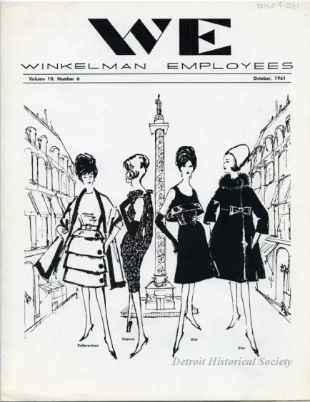 Newsletter - WE Winkelman Employees, vol. 10, no. 6
October, 1961