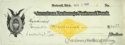 Check, Bank