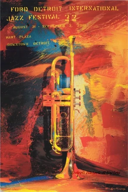 Poster - Ford Detroit International Jazz Festival 22