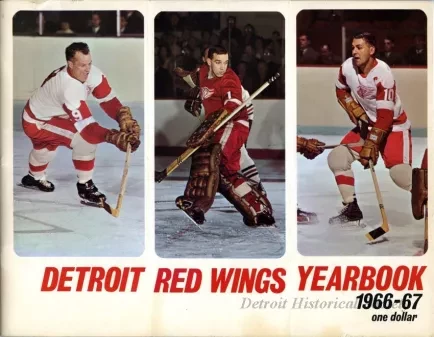 Yearbook - Official 1966-67 Detroit Red Wing Yearbook