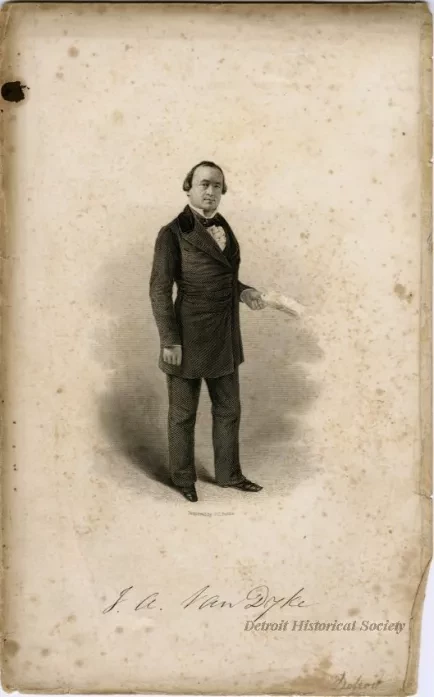 Lithograph - J.A. Van Dyke
