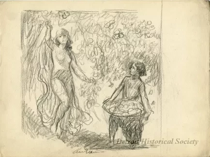 Drawing - Autumn