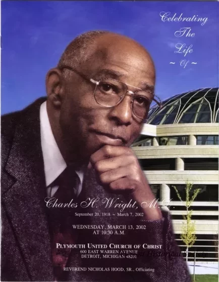 Program - Celebrating the Life of Charles H. Wright, M.D.