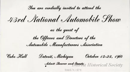 Invitation